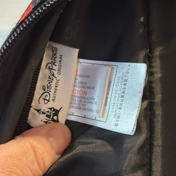 Walt Disney World Parks Mickey Mouse MultiColor Silhouettes Logo Backpack LARGE - Picture 10 of 12